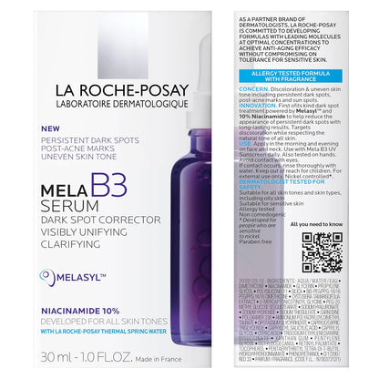 La Roche-Posay Mela B3 Serum, Dark Spot Corrector With Anti-Aging M...