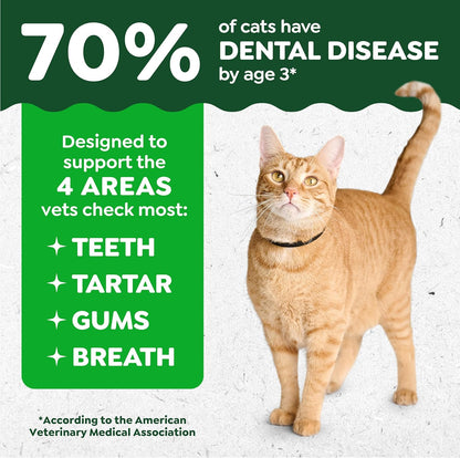 Greenies Golosinas dentales naturales para gatos adultos recomendad...