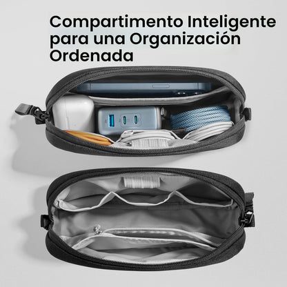 tomtoc Organizador de Electrónicos Estuche de Viaje, Bolsa de Viaje...