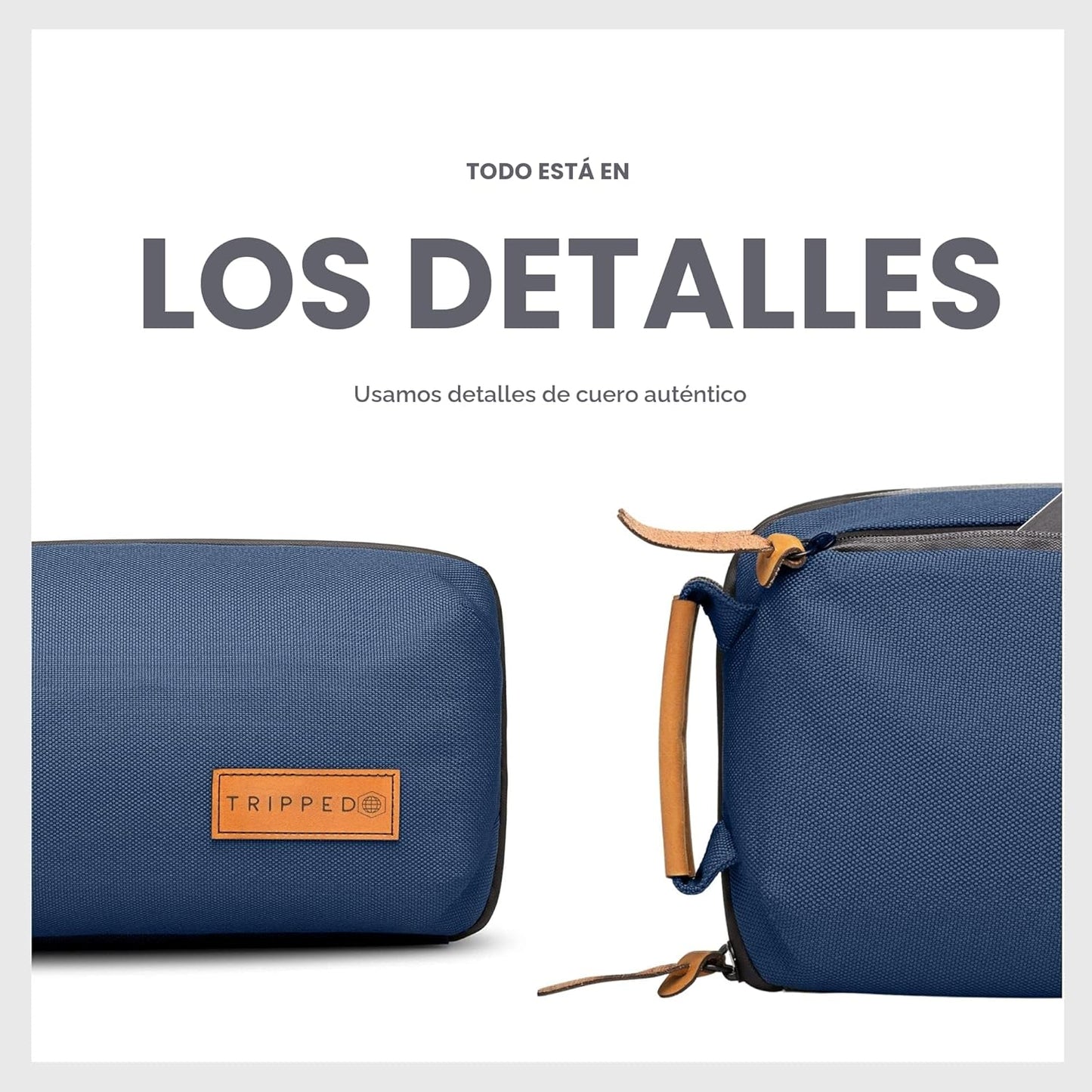 TRIPPED Travel Gear Tech Bag Organizer - Pequeña bolsa organizadora...