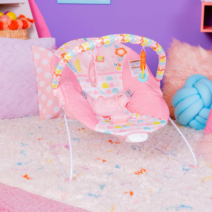 Bright Starts Silla Mecedora para Bebé con Vibraciones Relajantes -...