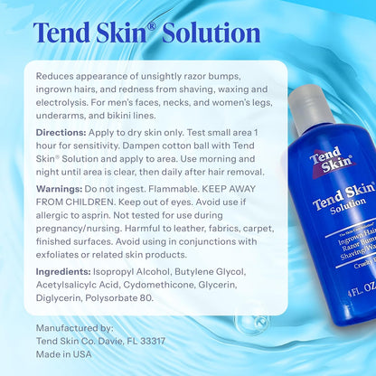 Solución Tend Skin para cortes antiestéticos, pelos encarnados y qu...