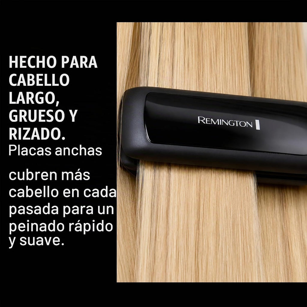REMINGTON Plancha de pelo antiestática de 1.75 pulgadas, plancha pl...
