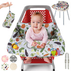 PILLANI Funda para carrito de compras para bebé, funda para silla a...