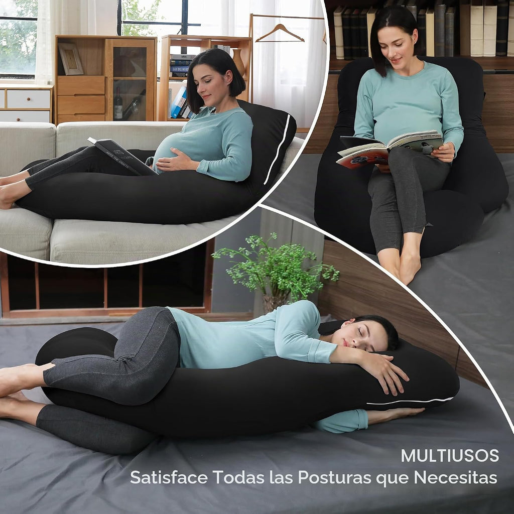 MOON PARK - Almohadas de embarazo y maternidad de cuerpo completo p...