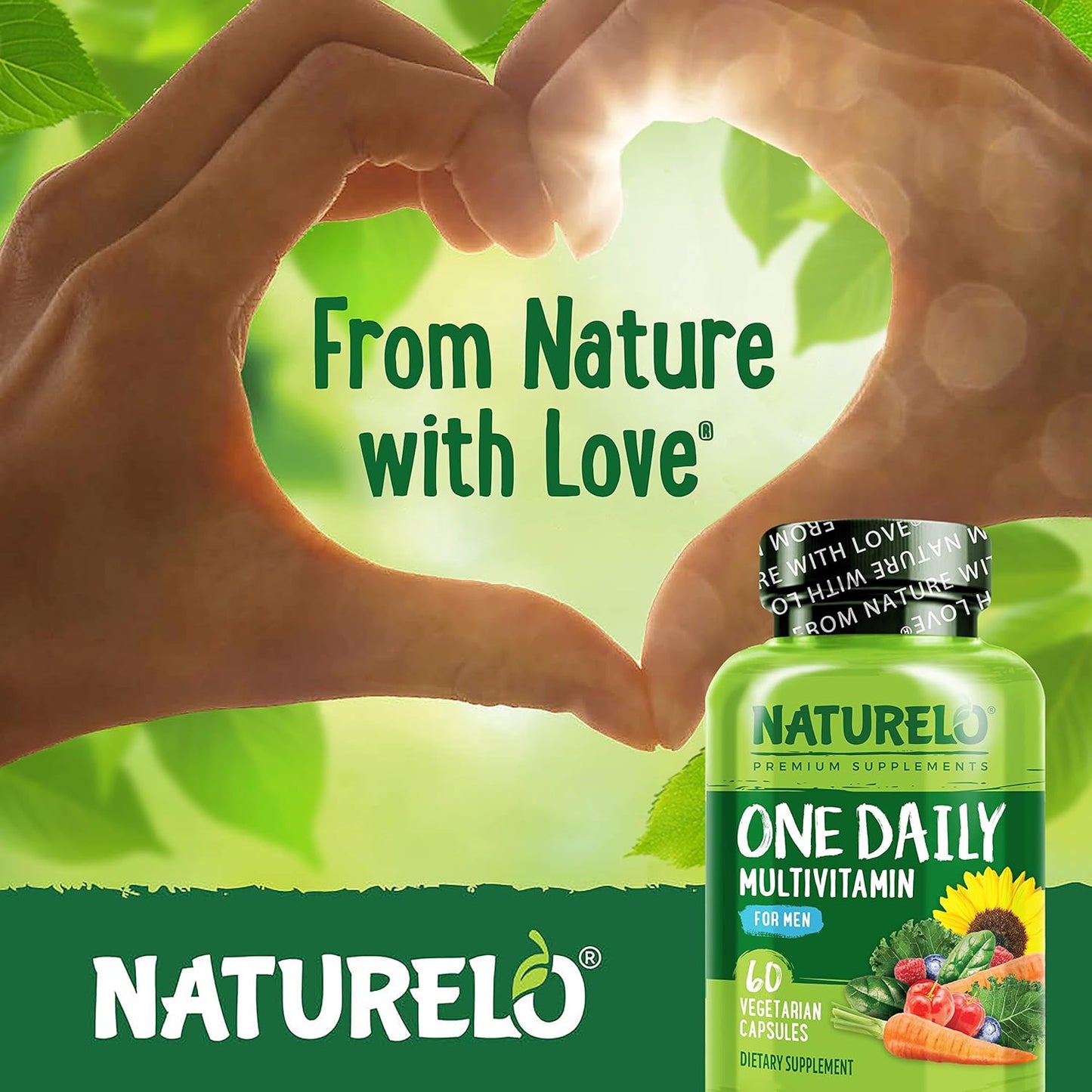 NATURELO - Multivitamínico diario para los hombres