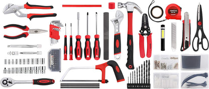 KingTool Kit de herramientas de reparación del hogar de 325 piezas,...
