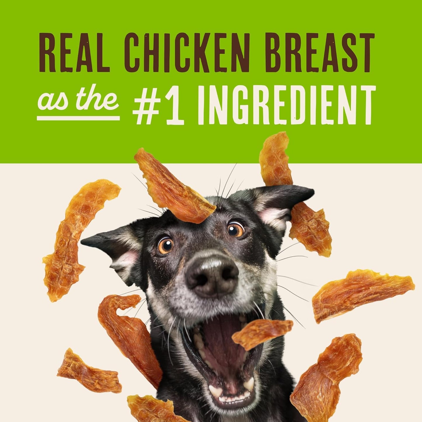 Waggin' Train Golosinas de pollo para perros, hechas con pechug...
