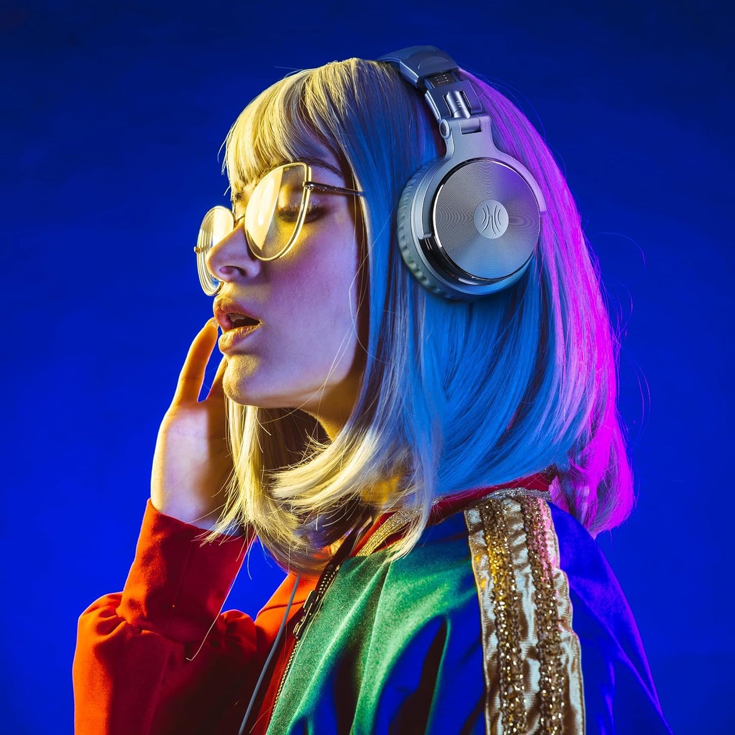 OneOdio Auriculares con cable de diadema Hi-Res para estudio y mezc...