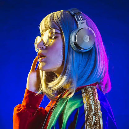 OneOdio Auriculares con cable de diadema Hi-Res para estudio y mezc...