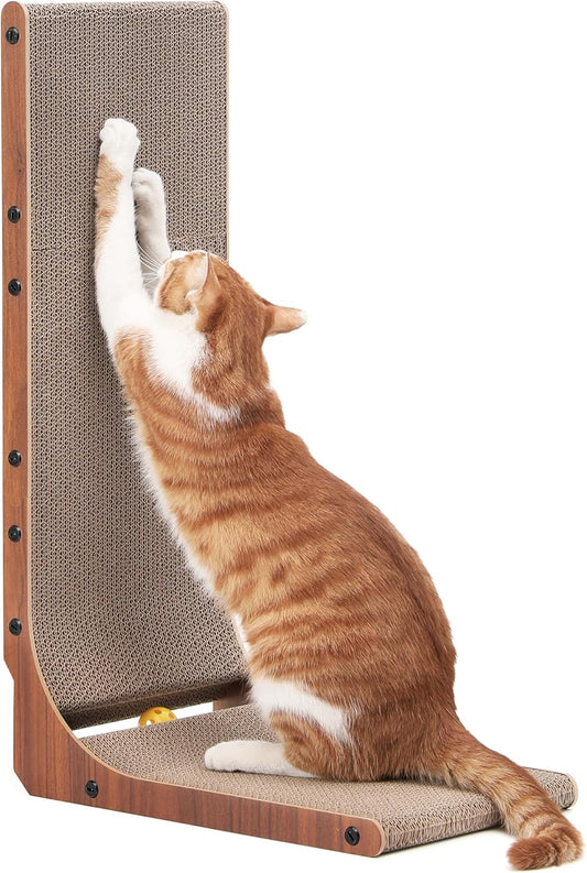 FUKUMARU Rascador para Gatos, Almohadilla para Rascar de 26.8 Pulga...
