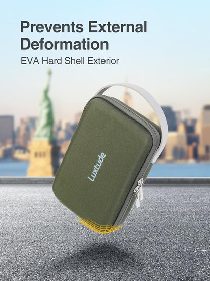 Luxtude Organizador electrónico de viaje, organizadores tecnológico...