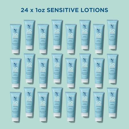 Blue Lizard Sensitive Mineral SPF 50 Loción de protección solar, 10...