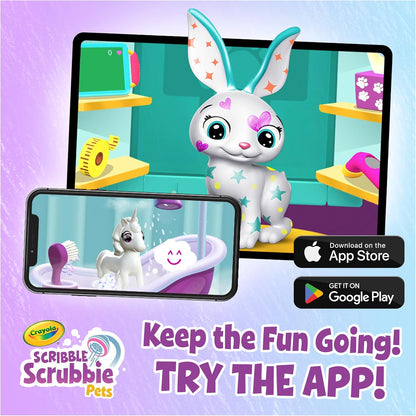 Crayola Scribble Scrubbie Pets - Juego de bañera (2.0, regalo para...