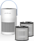 Purificador de aire y 2 filtros de repuesto para el hogar y el dorm...
