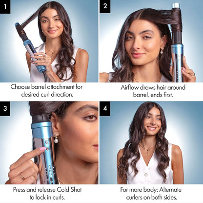 BaBylissPRO StyleSwitch Ionic Multi-Styler, Air Styler and Hair Dry...