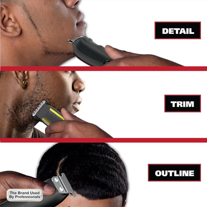 Wahl Edge Pro Recortadora de Barba con Cable Sin Protuberancias par...