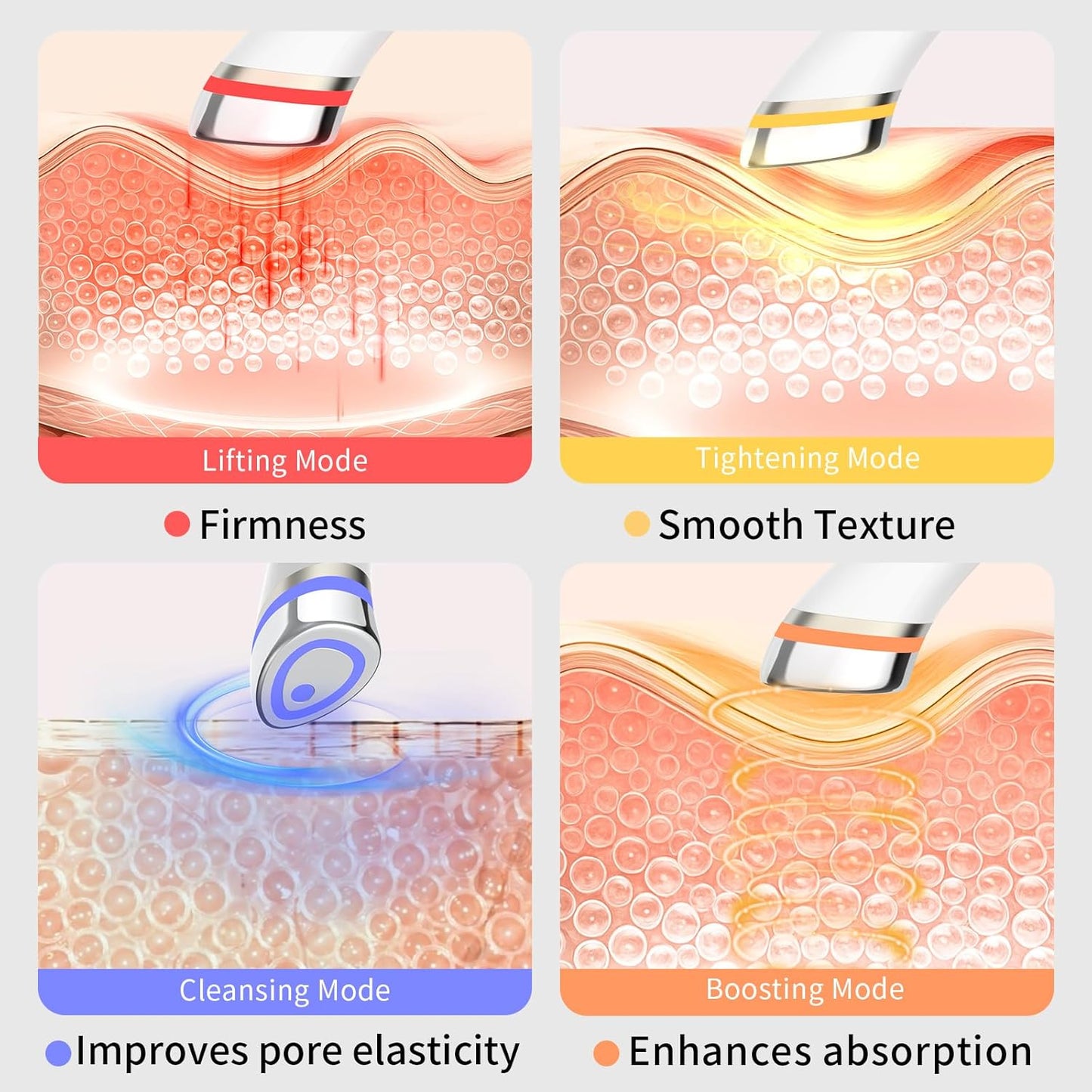 Dispositivo de estiramiento facial 8 en 1 para apretar y levantar l...