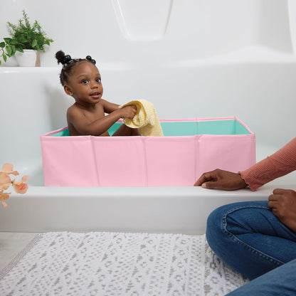 Disney Baby Minnie Mouse Tuckaway - Bañera plegable para niños, con...