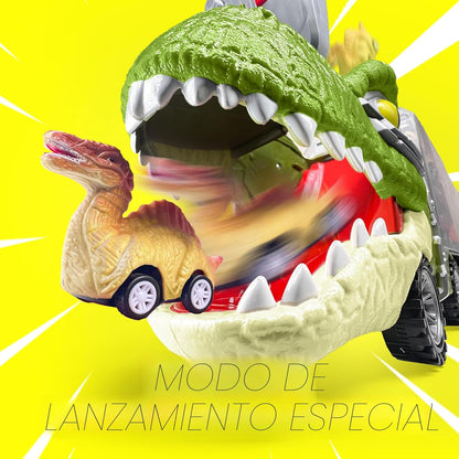 JOYIN Juguetes de dinosaurio 13 en 1 para niños de 3 a 5 años, cami...