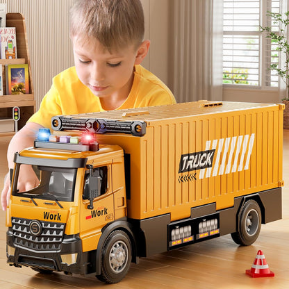 Camiones Transportadores de Carreras para Niños, Juguetes de Camion...