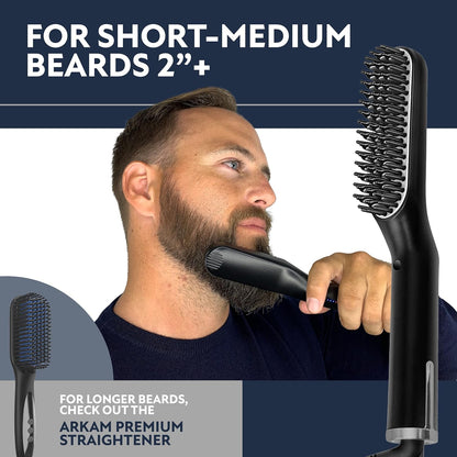 Arkam Alisador de barba para hombres \u2013 Kit original de cepillo...