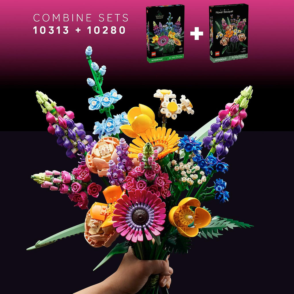 LEGO Botanicals Juego de Construcción Ramo de Flores - Flores Artif...