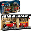 LEGO Harry Potter Book Nook: Hogwarts Express Building Set – Decoración de estante de dormitorio para niños, niñas y fanáticos, a partir de 10 años – Minifiguras coleccionables de Harry & Ron – Idea