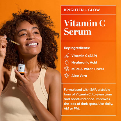 TruSkin Trío de suero facial - Ácido hialurónico, vitamina C y suero de retinol para la cara - Set de cuidado de la piel antienvejecimiento para mujeres - Cuidado de la piel para una piel brillante