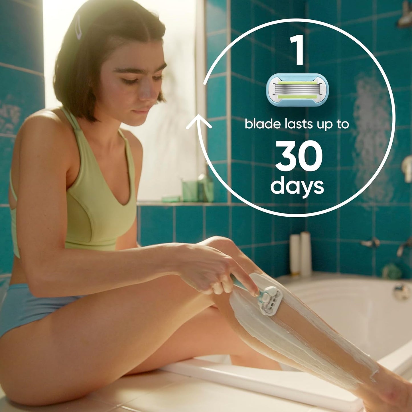 Gillette Venus Recambios de hoja de afeitar para mujer, Venus extra suave, 4 unidades y Venus Deluxe Smooth Sensitive 2 unidades, 6 repuestos totales