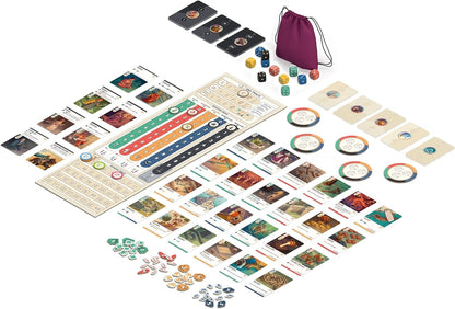 CMON Nova Era - Juego de mesa de construcción de civilización y estrategia económica, juego accesible para niños y adultos, a partir de 12 años, 2-4 jugadores, 60 minutos de tiempo de juego