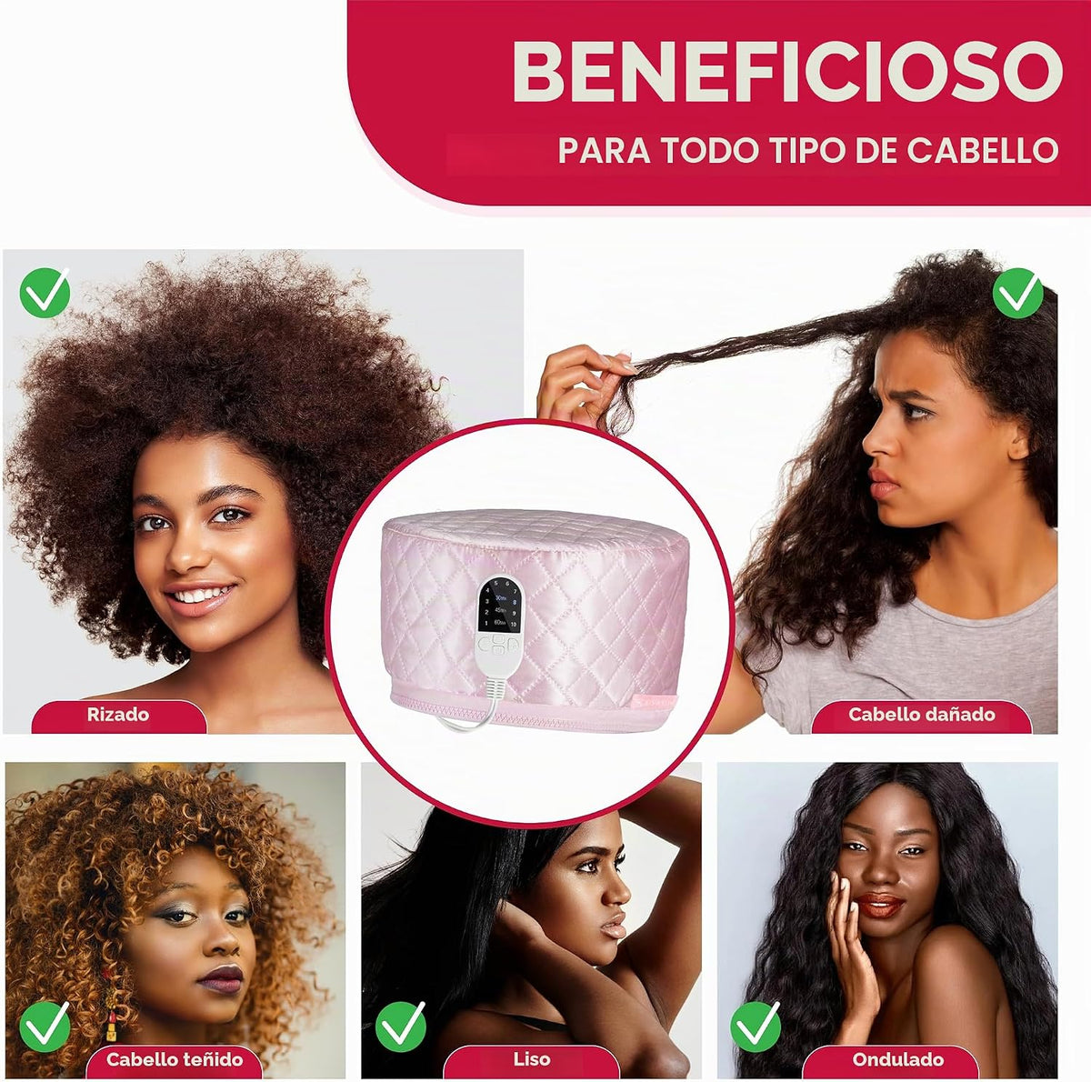 SISWOW Tapa térmica de vapor para un gran acondicionamiento profund...