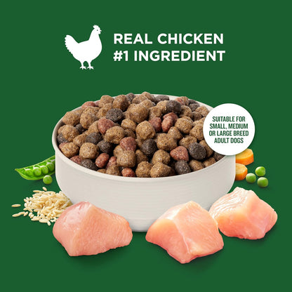 Nutrish Rachael Ray - Comida seca para perros adultos, receta de po...