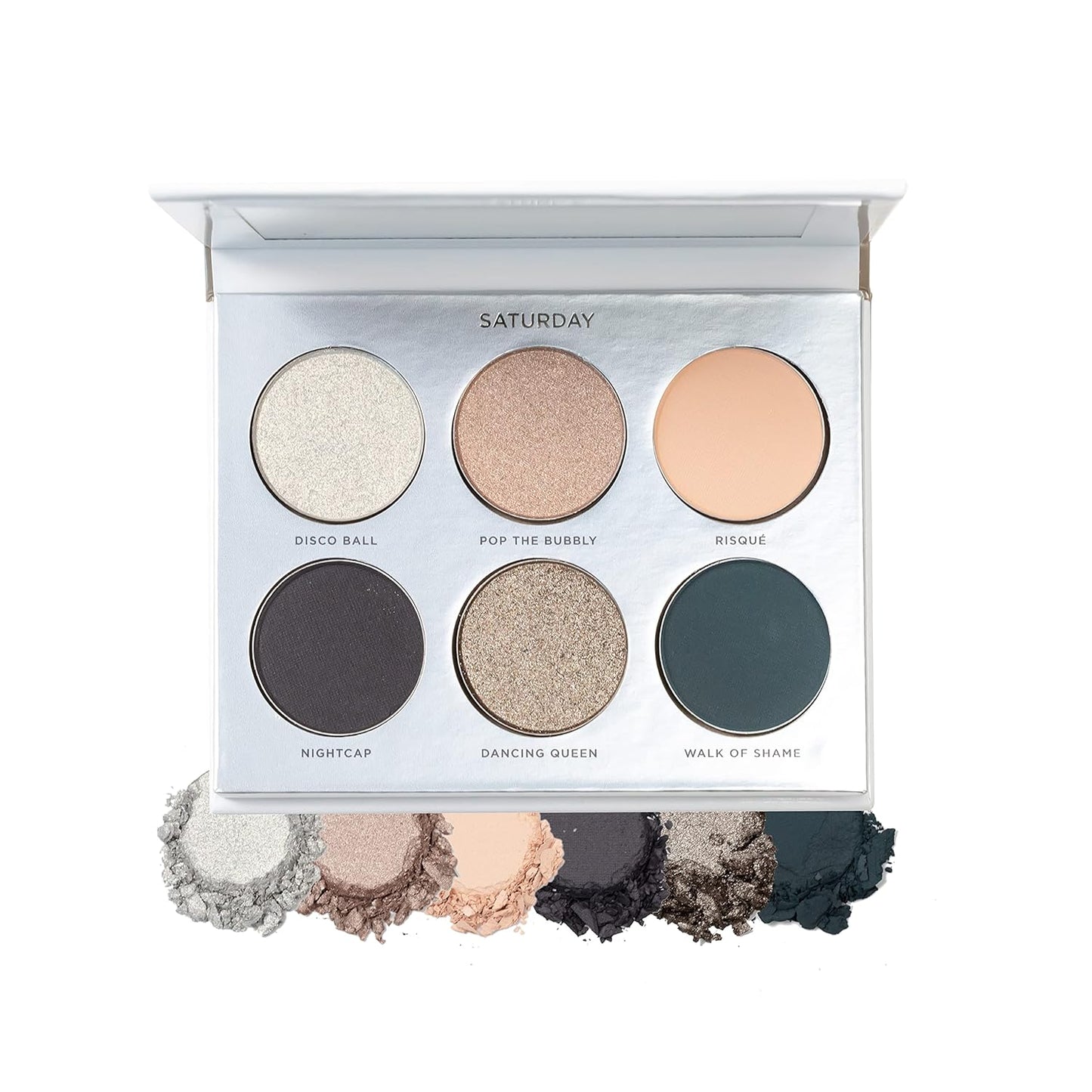 PÜR MINERALS On Point - Paleta de sombras para ojos, tonos mate, br...