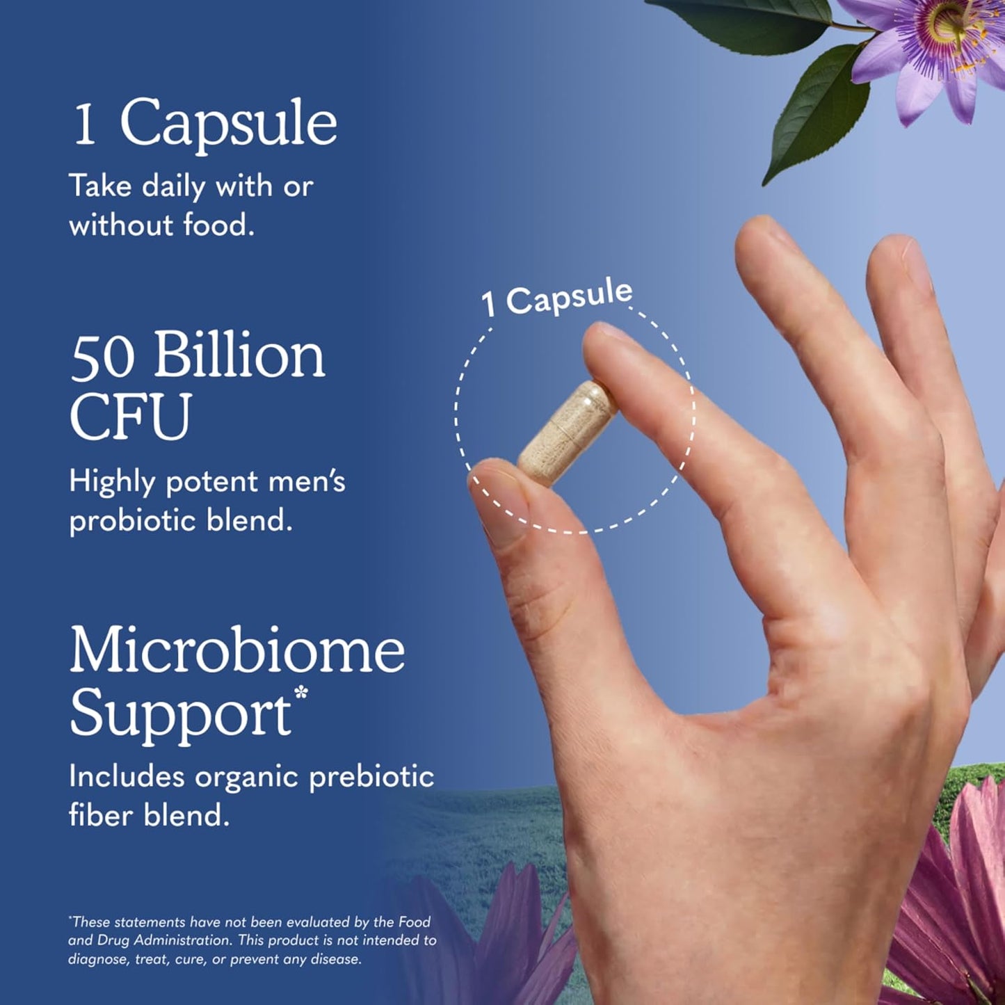 Garden of Life Probióticos para Hombres, formulado por médicos, 50...