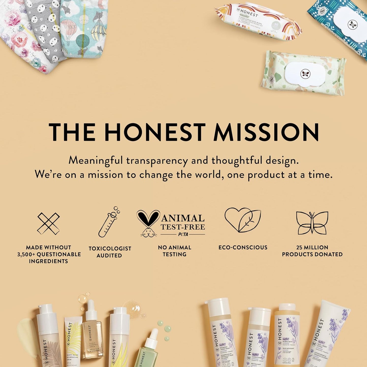The Honest Company - Espray acondicionador desenredante, naranja du...