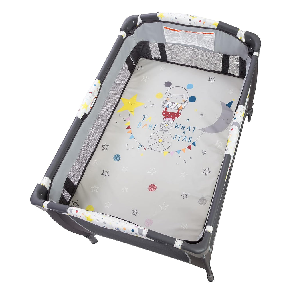 Baby Trend Lil' Snooze Deluxe II Centro de Guardería, Twinkle T...