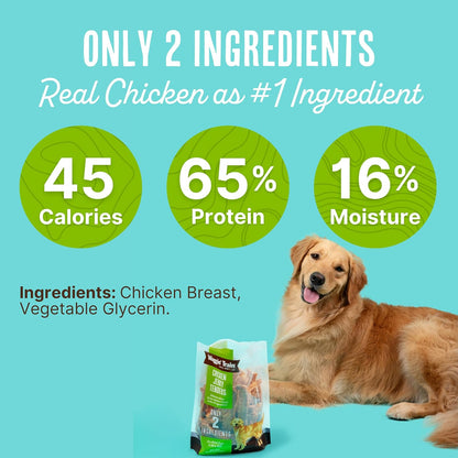 Waggin' Train Golosinas para perros, sin granos, ingredientes l...