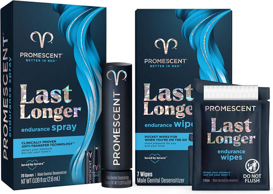 Promescent Spray de retardo desensibilizante para hombres (0.1 fl o...