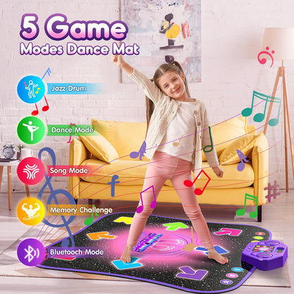Flooyes Alfombra de Baile, Juguetes para Niños de 3 a 12 Años, Alfo...