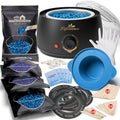 Lifestance Kit completo de depilación para el hogar, calentador de...