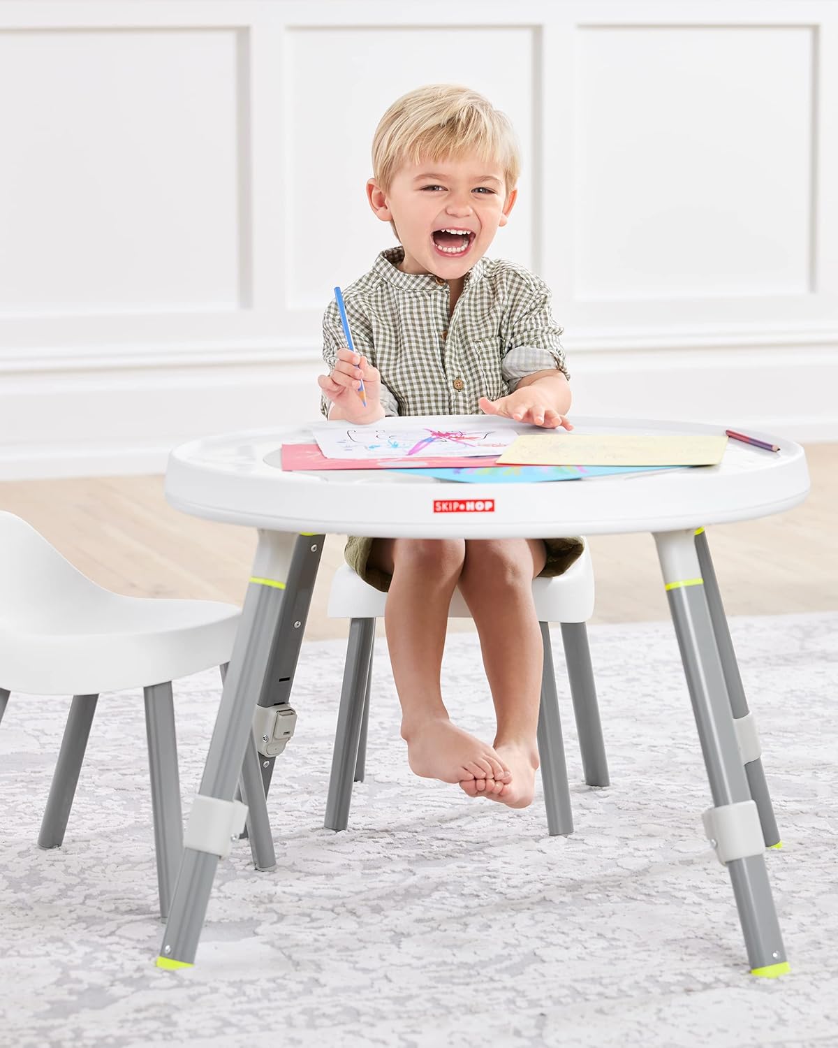Centro de actividades Skip Hop para bebés, con tres estaciones, mul...