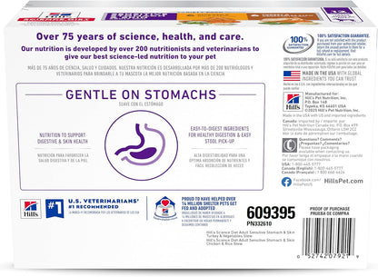 Hill's Science Diet Estómago y piel sensibles, adultos de 1 a 6...