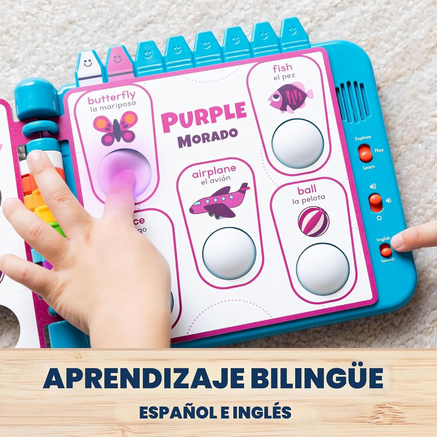 Chuckle & Roar El libro de Pop It!: Colores