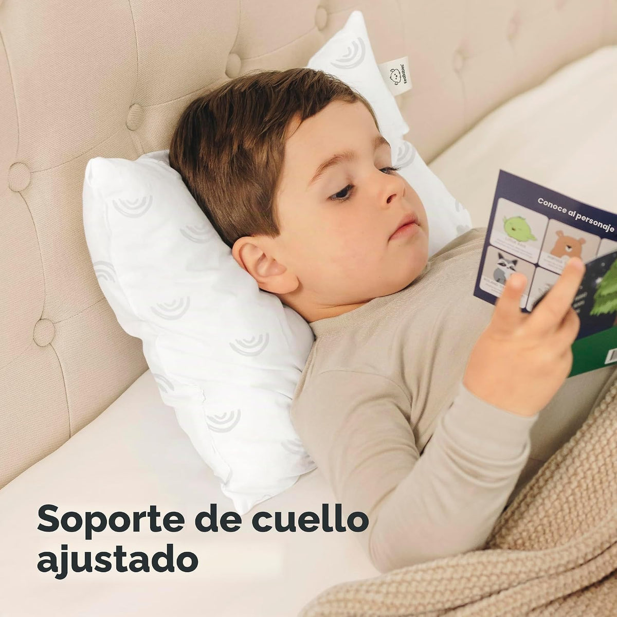 Paquete de 2 almohadas para niños de 2 años a 5,13 x 18 pulgadas (a...