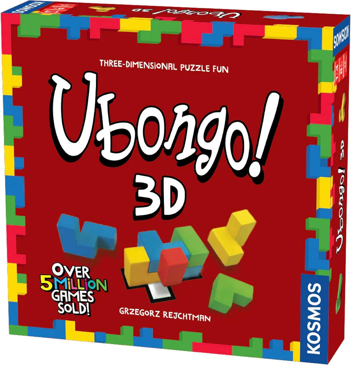 Ubongo 3D | Juego de rompecabezas geométrico con bloques tridimensi...