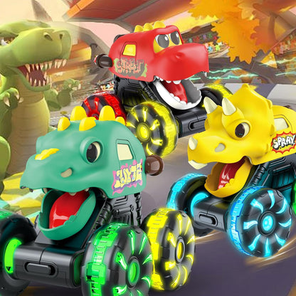 Juguetes de Camiones Monstruo y Autos de Dinosaurio para Niños Pequeños de 1 a 3, Autos a Presión y Camiones de Juguetes para Niños de 1, 2, 3, 4, 5 Años, Regalo para Niños y Niñas, Autos de