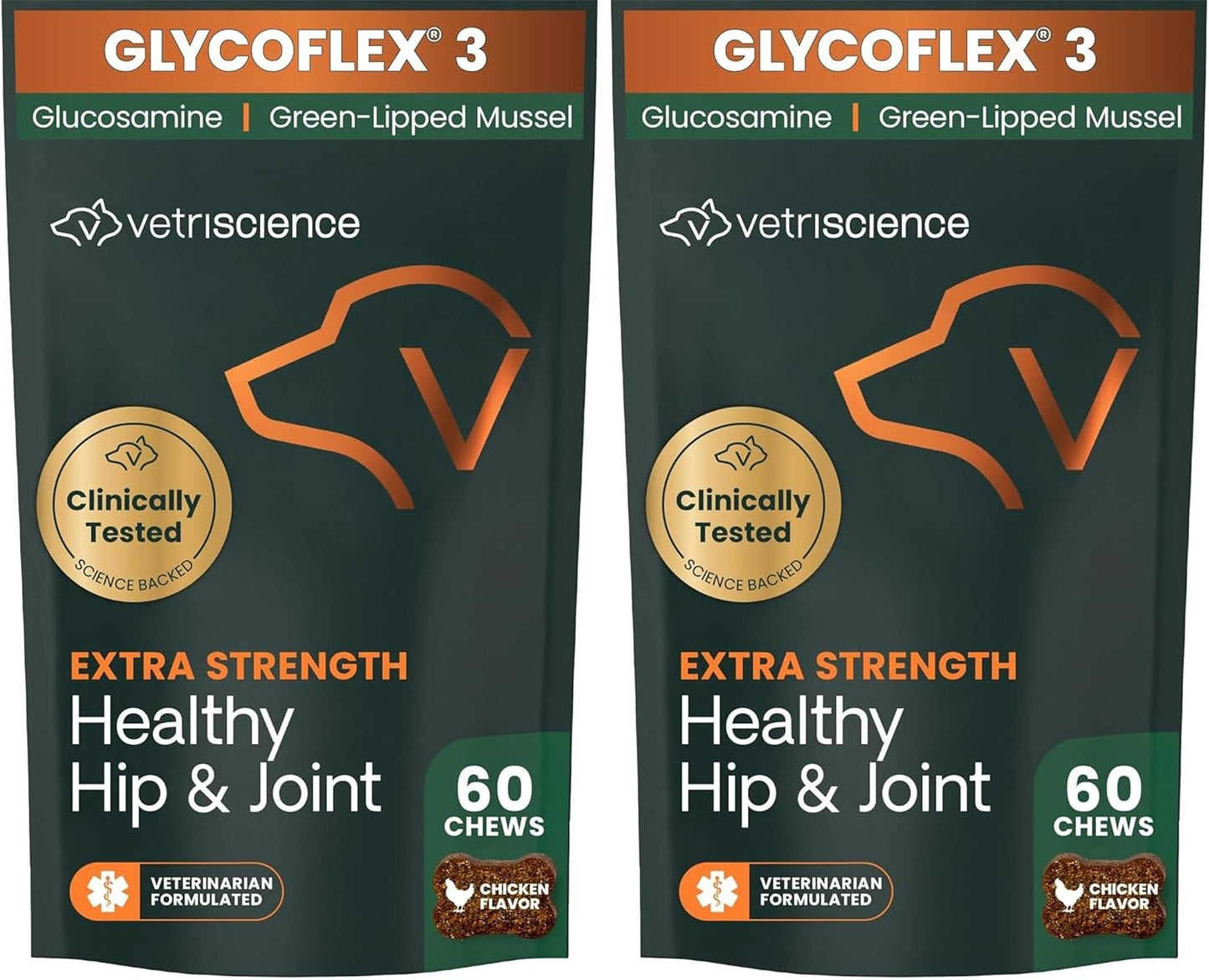 VetriScience Masticables saludables para cadera y articulaciones ex...