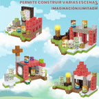 AIDYVOI Juego de 200 Piezas de Juguetes de Construcción con Bloques...