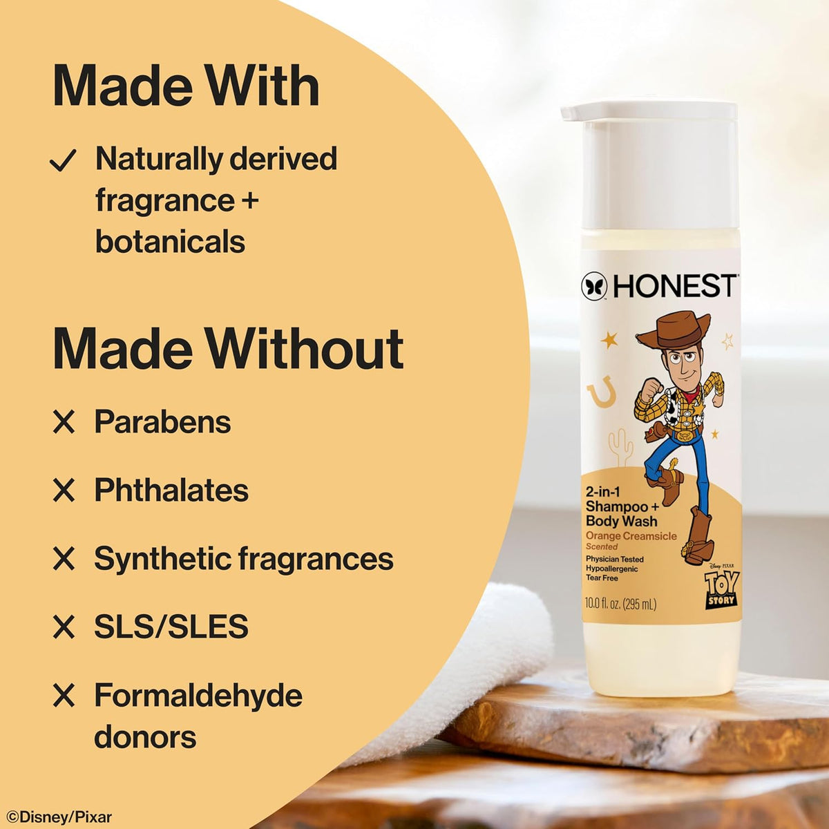 The Honest Company Champú, gel de baño, Toy Story de Disney y Pixar...